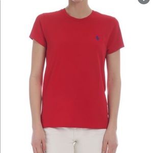 woman’s petite Ralph Lauren polo shirt